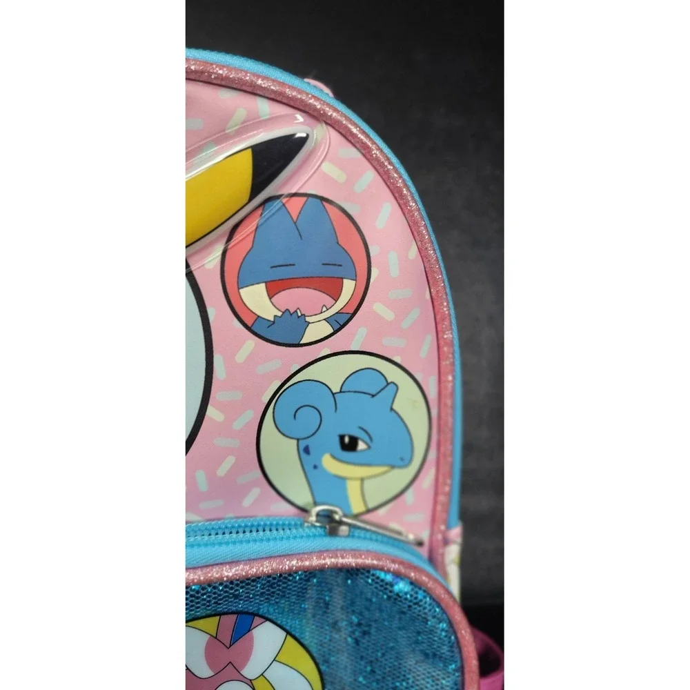 Bioworld Pokemon Pink Mini Multi Pokémon  Backpack Pikachu